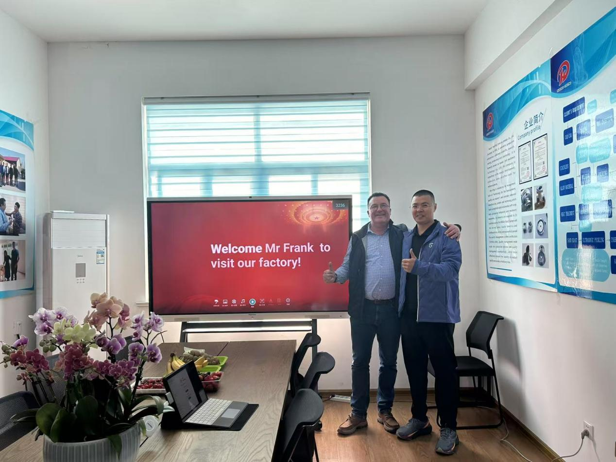 बेल्जियम ग्राहकले दुई पटक कारखानाको भ्रमण गर्यो